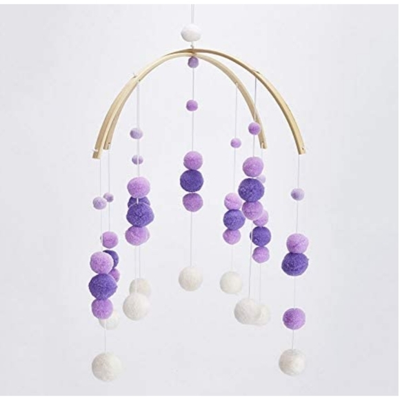 Other - Lilac Lavander Purple Baby Mobile